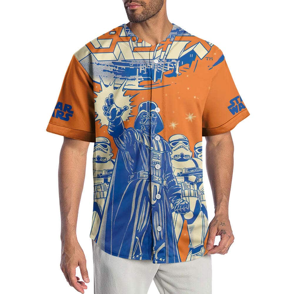 Darth Vader Stormtroopers Star Wars Baseball Jersey Gift For Son From Father Darth Vader Stormtroopers Star Wars Baseball Jersey Gift For Son From Father