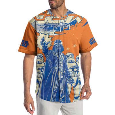 Darth Vader Stormtroopers Star Wars Baseball Jersey Gift For Son From Father