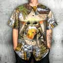 Star Wars Baseball Jersey Baby Yoda And Beer Wheat Beer Lovers Gift