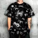 Star Wars Baseball Jersey Spacecraft Pattern Gift For Son From Mom Star Wars Baseball Jersey Spacecraft Pattern Gift For Son From Mom