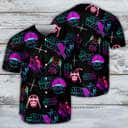 Neon Darth Vader Baby Yoda Star Wars Baseball Jersey Gift For Best Friends