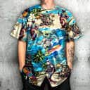 Star Wars Baseball Jersey Darth Vader Stormtroopers Yoda Surfing Star Wars Baseball Jersey Darth Vader Stormtroopers Yoda Surfing