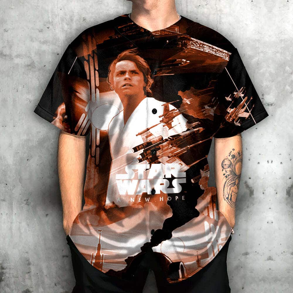 Star Wars Baseball Jersey A New Hope Gift For Movie Lovers Star Wars Baseball Jersey A New Hope Gift For Movie Lovers