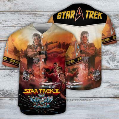 Star Trek Baseball Jersey The Wrath Of Khan Gift For Movie Lovers Star Trek Baseball Jersey The Wrath Of Khan Gift For Movie Lovers