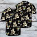 Star Trek Baseball Jersey Hibiscus Flowers Pattern Birthday Gift For Sister