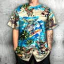 Baby Yoda Surfing Star Wars Baseball Jersey Birthday Gift For Sister-In-Law