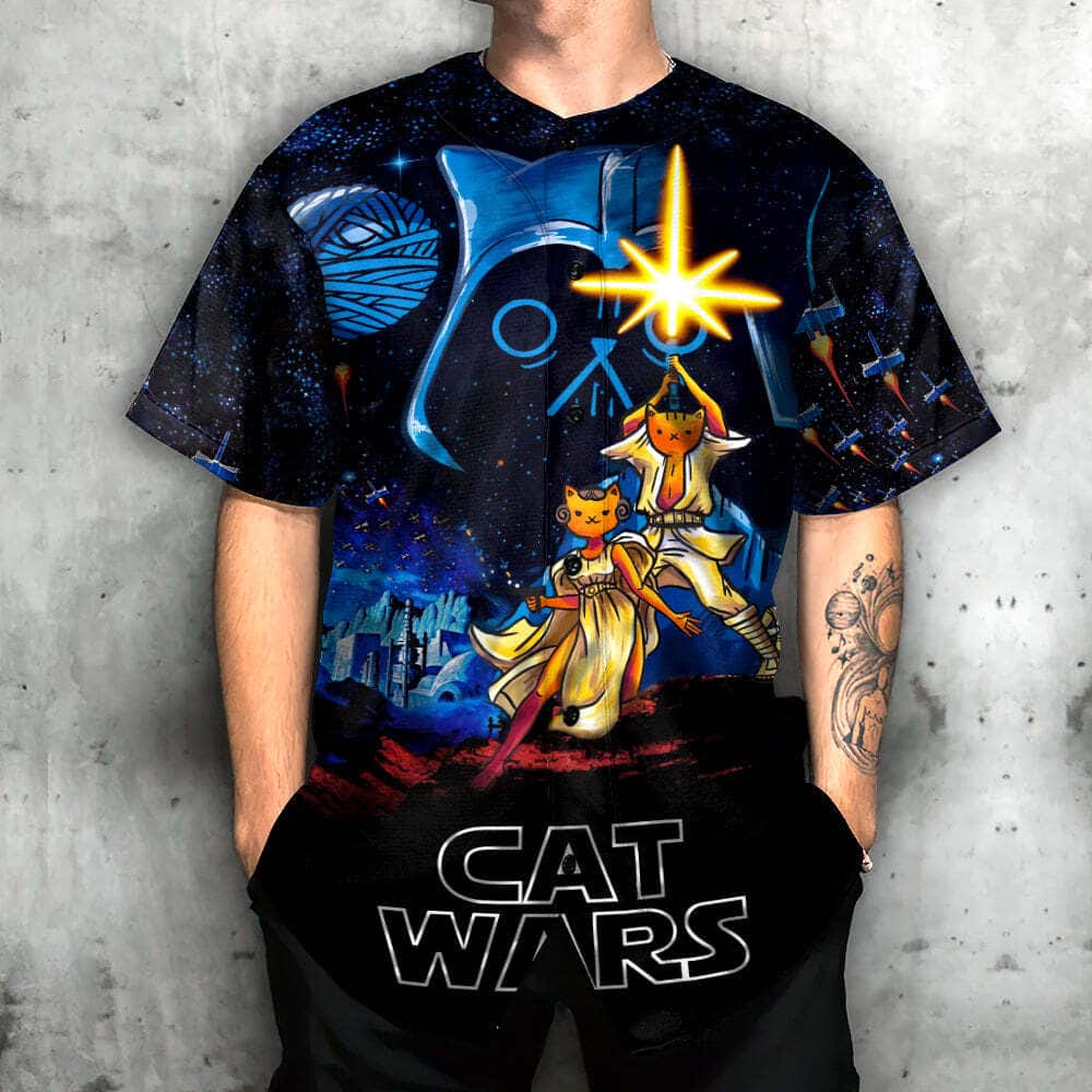 Star Wars Baseball Jersey Cat A New Hope Gift For Son From Mom Star Wars Baseball Jersey Cat A New Hope Gift For Son From Mom