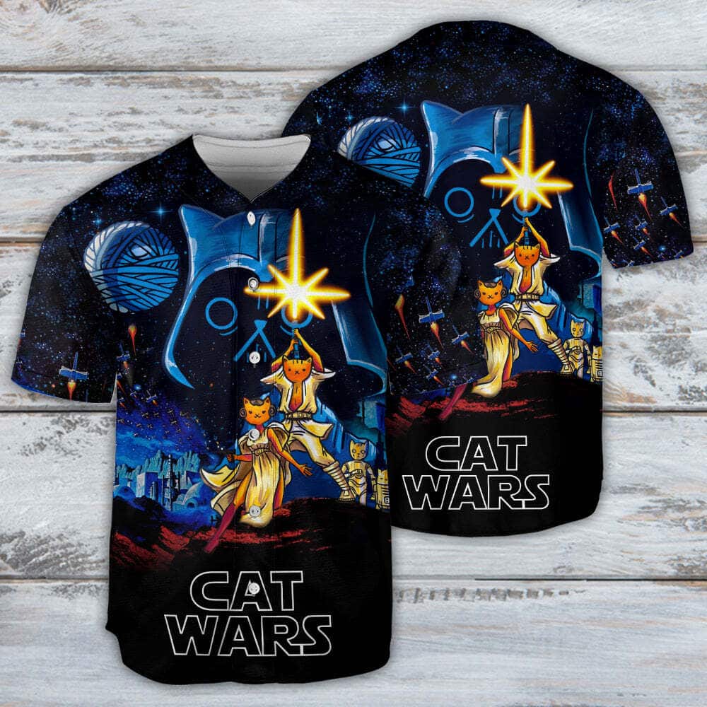 Star Wars Baseball Jersey Cat A New Hope Gift For Son From Mom