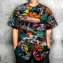 Star Wars Baseball Jersey Lego Ship Tropical Pattern Gift For Friends