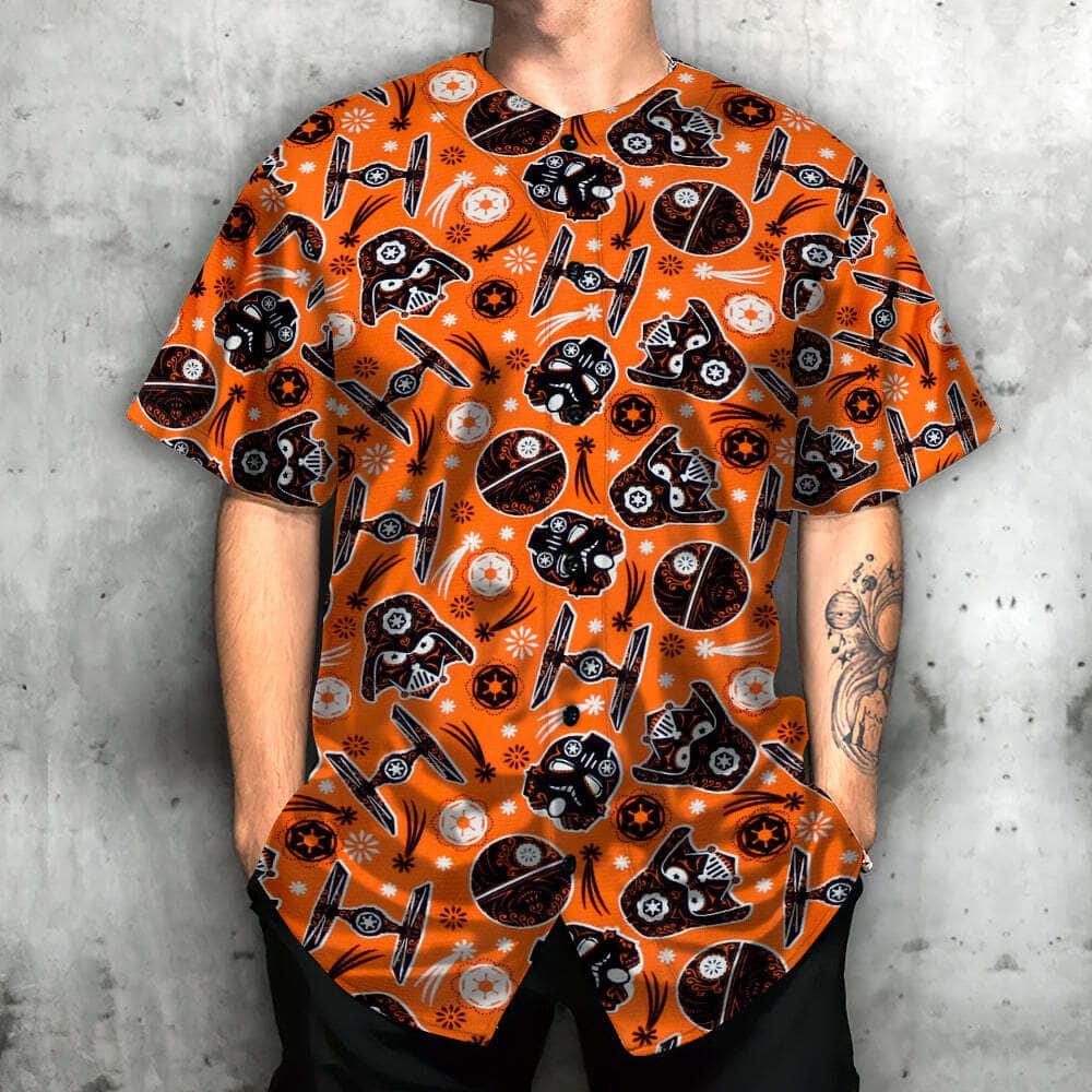 Star Wars Baseball Jersey Darth Vader Sugar Skull Gift For Daughter