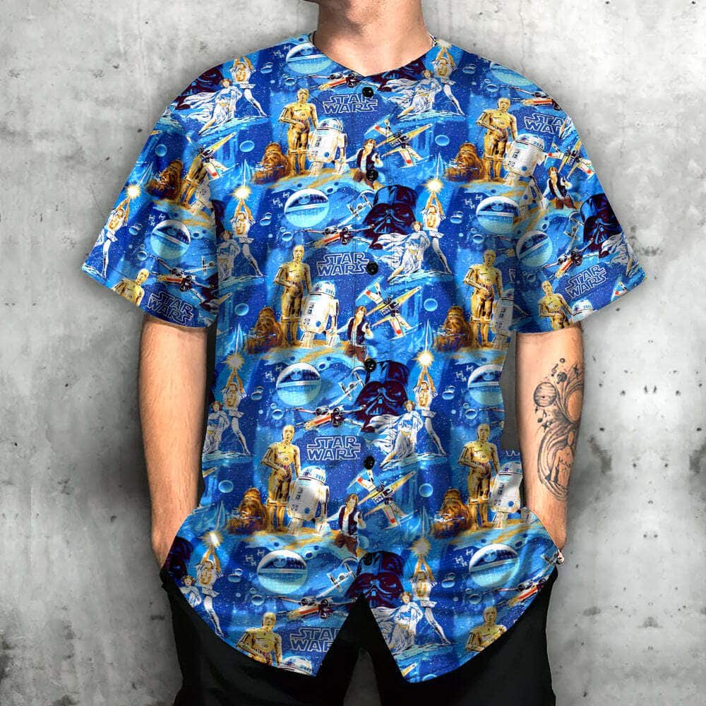 Star Wars Baseball Jersey Luke Sleepwalker Birthday Gift For Sister