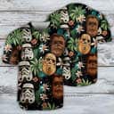 Chewbacca Stormtrooper Star Wars Baseball Jersey Tropical Leaf Gift For Best Friends Chewbacca Stormtrooper Star Wars Baseball Jersey Tropical Leaf Gift For Best Friends