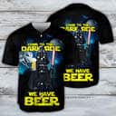 Darth Vader Star Wars Baseball Jersey Come To The Dark Side Gift For Beer Lovers