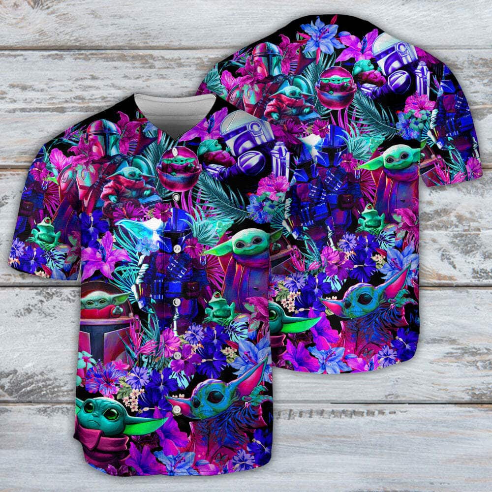 Special Baby Yoda Synthwave Star Wars Baseball Jersey Birthday Gift For Best Friends Special Baby Yoda Synthwave Star Wars Baseball Jersey Birthday Gift For Best Friends
