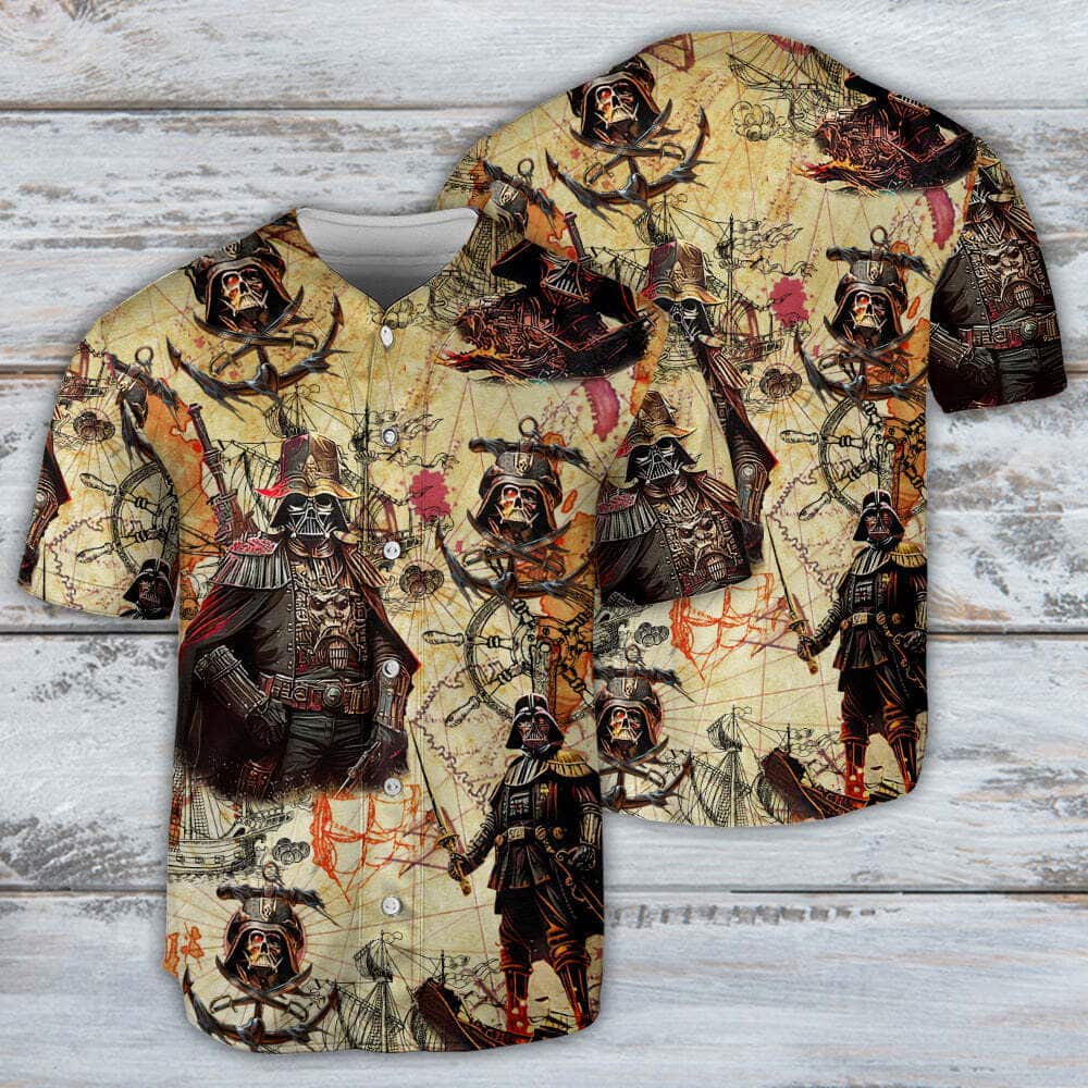 Darth Vader Pirates Star Wars Baseball Jersey Gift For Daughter From Dad