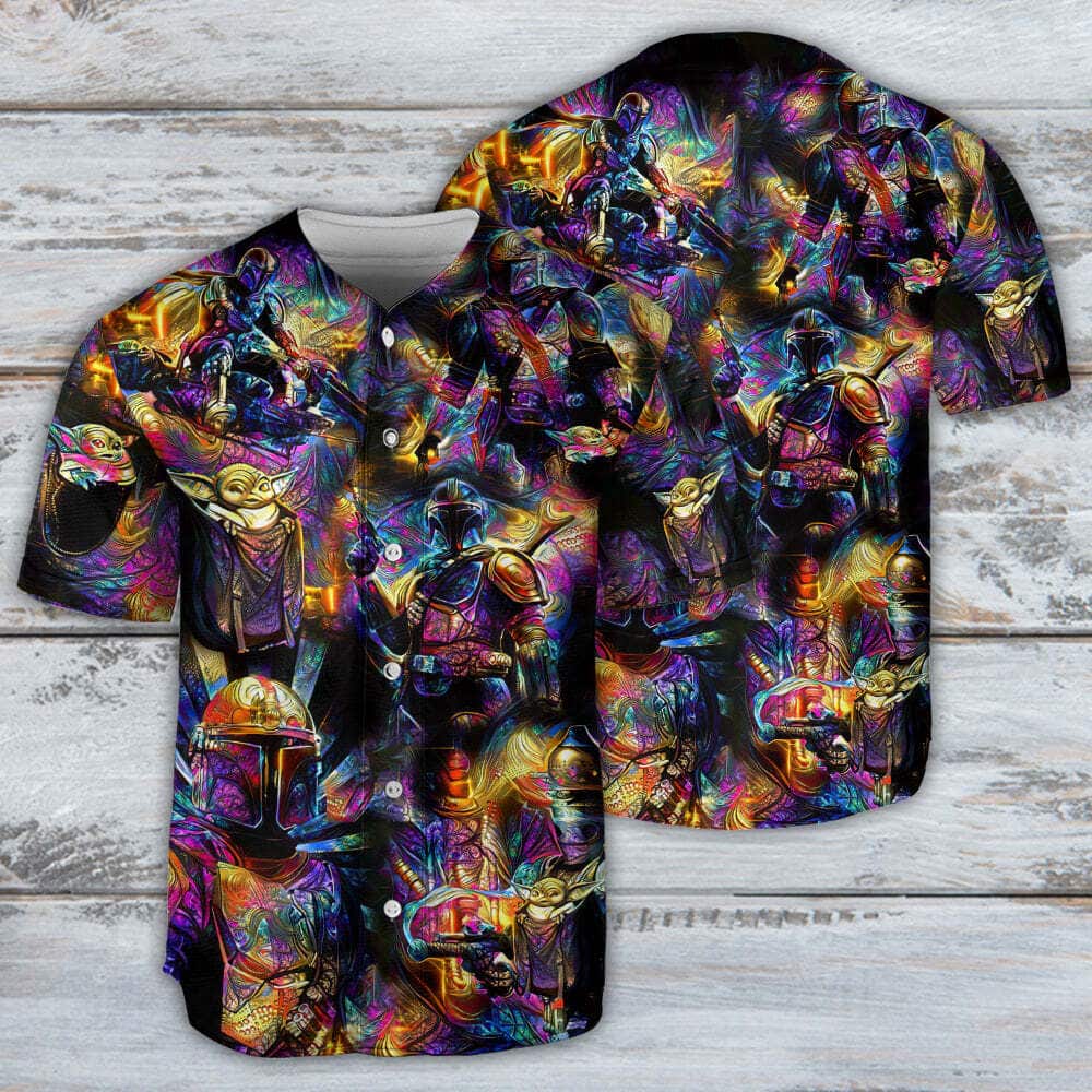 Baby Yoda Star Wars Baseball Jersey The Mandalorian Gift For Sister Baby Yoda Star Wars Baseball Jersey The Mandalorian Gift For Sister