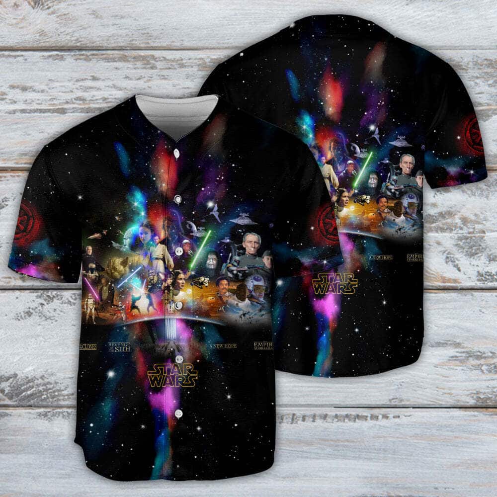 Star Wars Baseball Jersey All Seasons Birthday Gift For Son