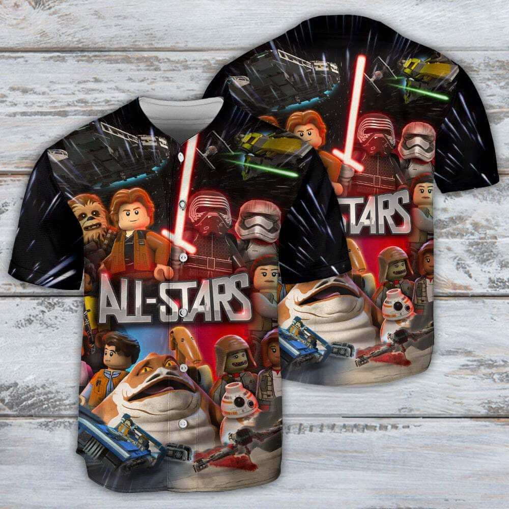 Star Wars Baseball Jersey Lego All-Star Birthday Gift For Daughter