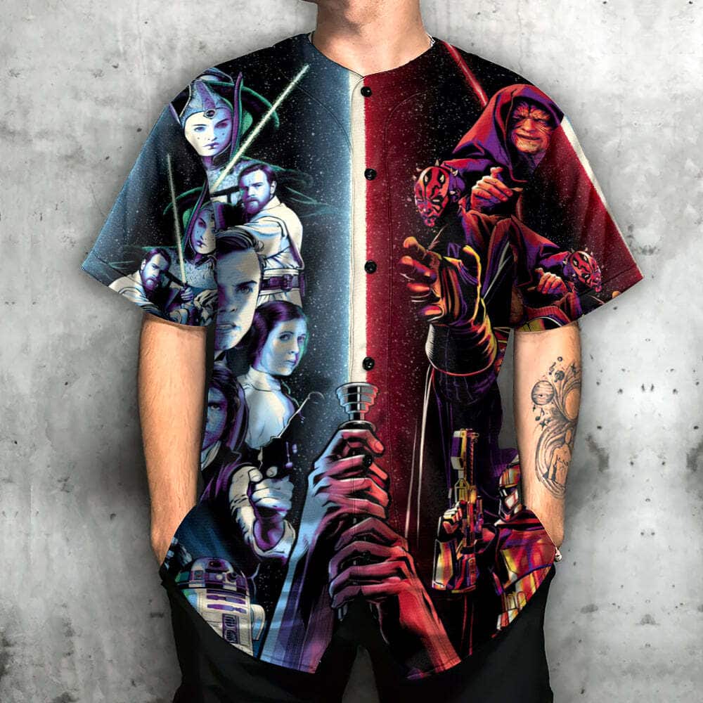 Star Wars Baseball Jersey May The Force Be With You Star Wars Baseball Jersey May The Force Be With You