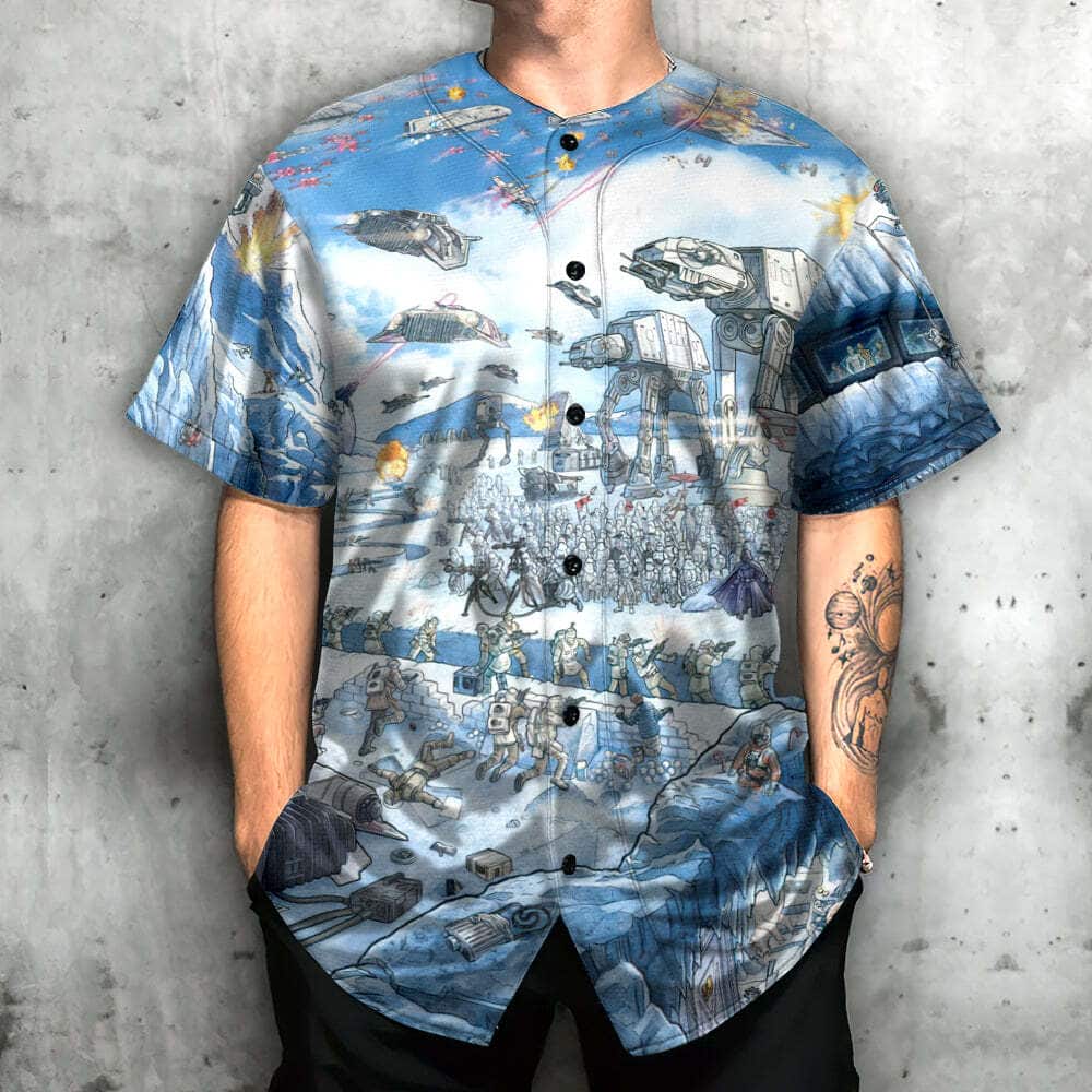 Battle Of Hoth Star Wars Baseball Jersey Train Yourself To Let Go Of Everything You Fear To Lose Battle Of Hoth Star Wars Baseball Jersey Train Yourself To Let Go Of Everything You Fear To Lose