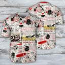 Star Wars Baseball Jersey All Funny Quotes Comic Style