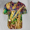 Saxophone Music I Know It Baseball Jersey Gift For Daughter