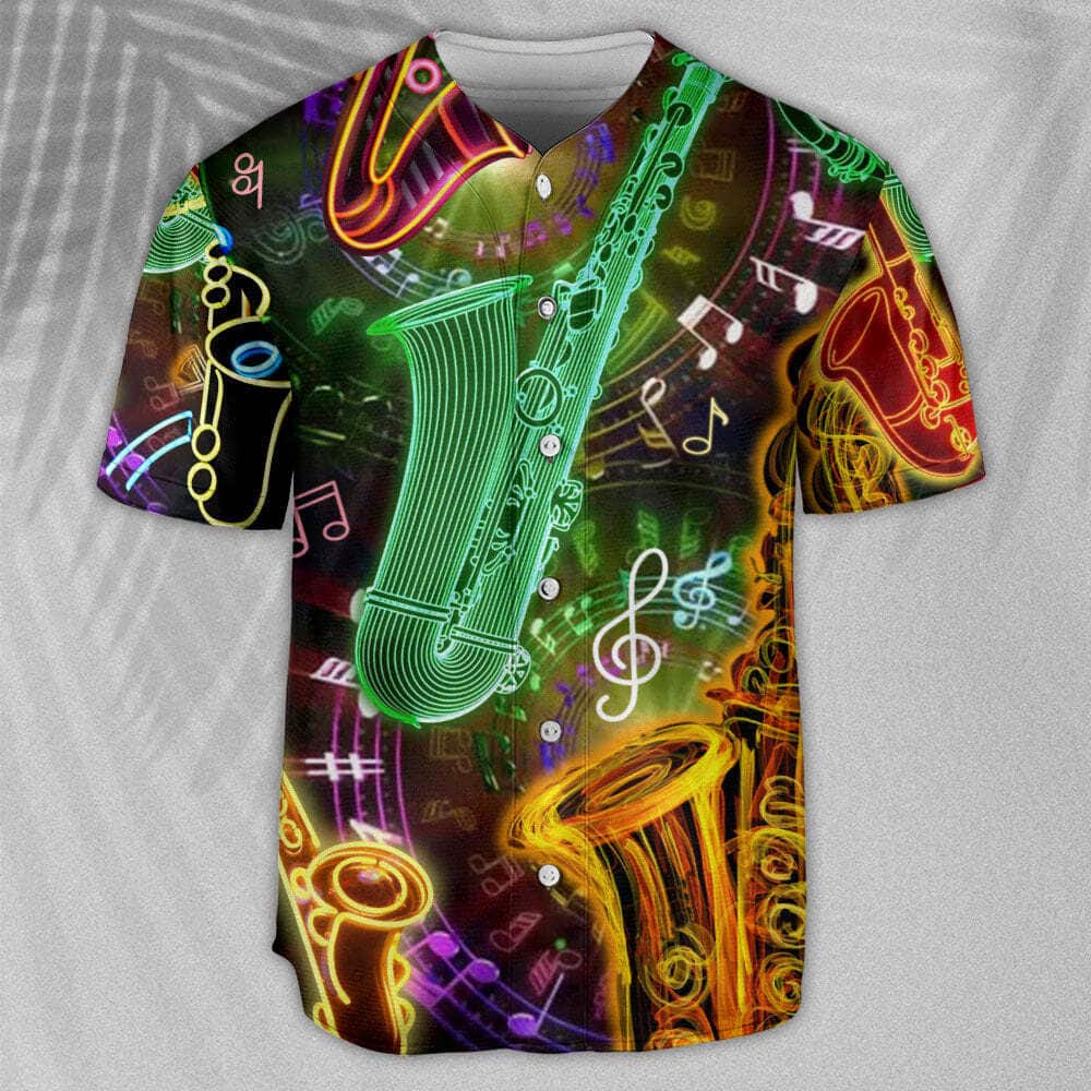 Saxophone Baseball Jersey Life Hobby Style Birthday Gift For Sister Saxophone Baseball Jersey Life Hobby Style Birthday Gift For Sister