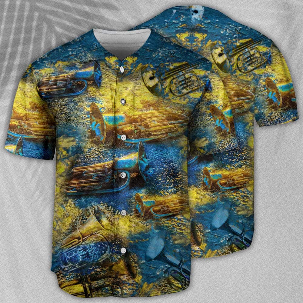 Saxophone Music Love Peace Life Yellow Baseball Jersey Saxophone Music Love Peace Life Yellow Baseball Jersey
