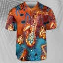 Saxophone Baseball Jersey Unique Gift For Music Lovers Saxophone Baseball Jersey Unique Gift For Music Lovers