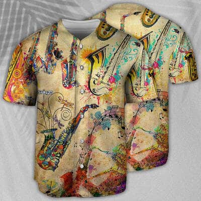 Saxophone Is My Life Baseball Jersey Great Gift For Music Lovers Saxophone Is My Life Baseball Jersey Great Gift For Music Lovers