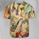 Saxophone Is My Life Baseball Jersey Great Gift For Music Lovers