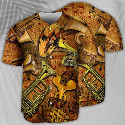 Saxophone Music Happiness Amazing Baseball Jersey Gift For Daughter From Dad