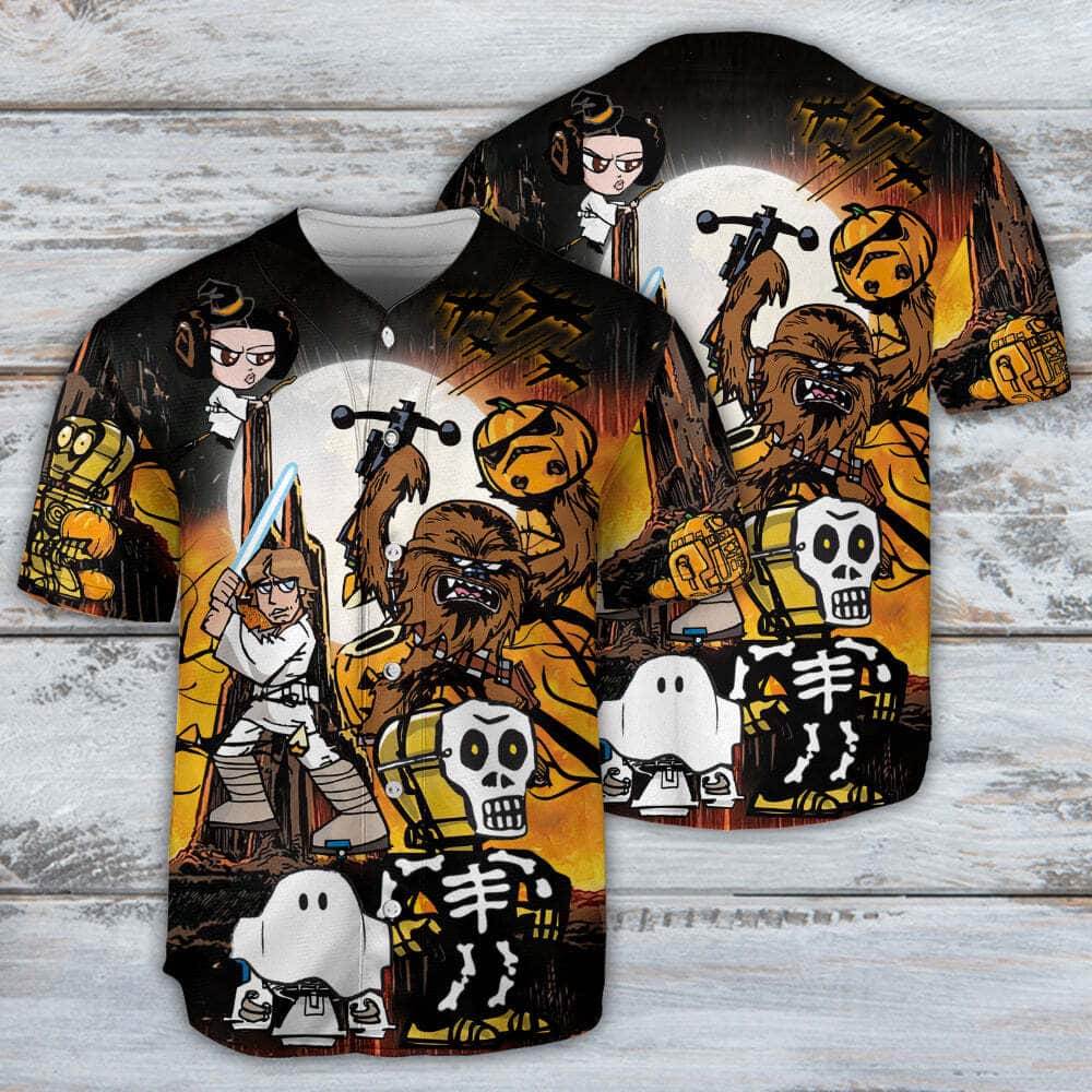 Star Wars Baseball Jersey Halloween Gift For Daughter From Dad Star Wars Baseball Jersey Halloween Gift For Daughter From Dad
