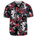 Halloween Jason Voorhees Baseball Jersey Flower Tropical Style Gift For Best Friends Halloween Jason Voorhees Baseball Jersey Flower Tropical Style Gift For Best Friends